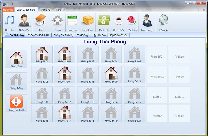 Phần mềm quản lý nhà hàng khách sạn
